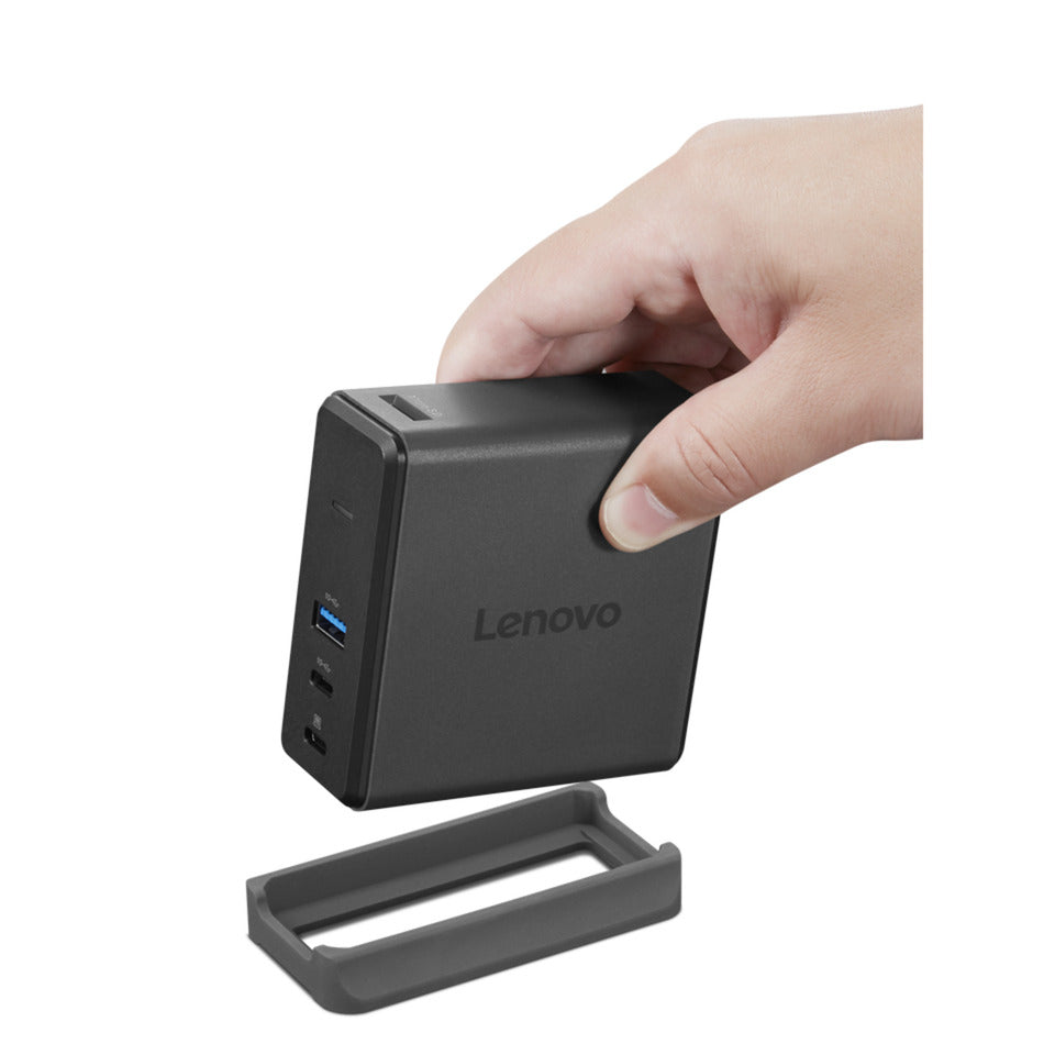 Lenovo Charging Gan Dock Dockingstation (schwarz)