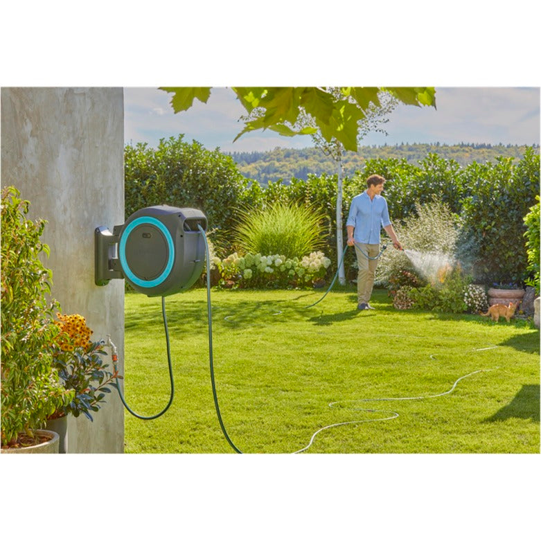 Gardena 35 m Wand-Snangenbox PowerRoll XL