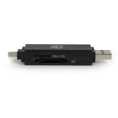 ACT-Konnektivität USB-C USB-A-Kartenleser, SD Micro SD