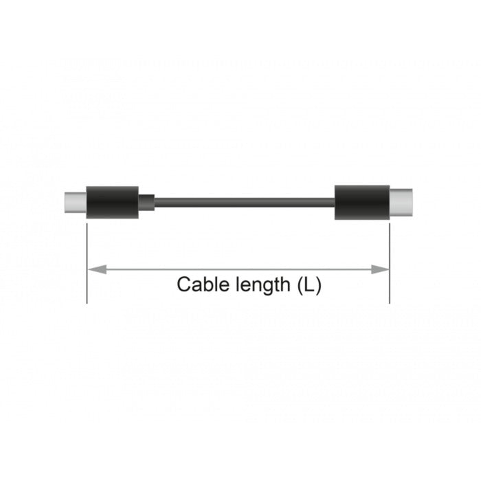 Delock Magnetic USB -Daten und Ladungskabel für Micro eingestellt