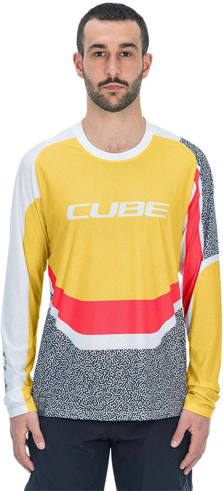 Cube Vertex Rundhals – MTB-Langarmtrikot