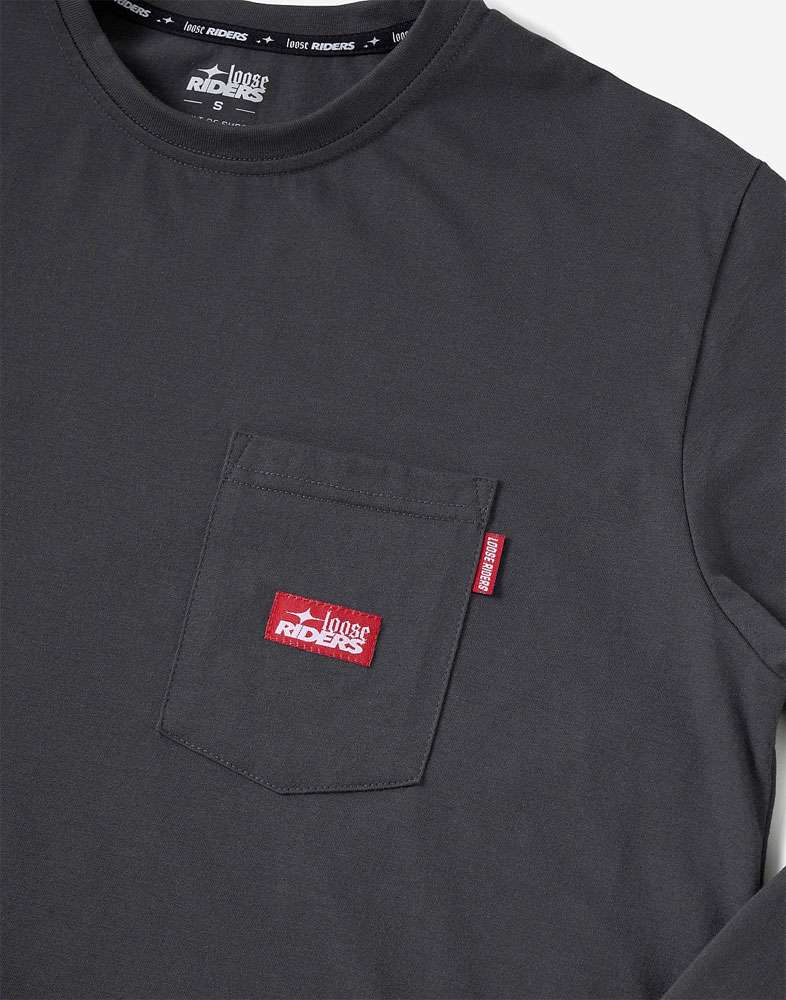 Loose Riders Pocket – Tech-Langarmshirt