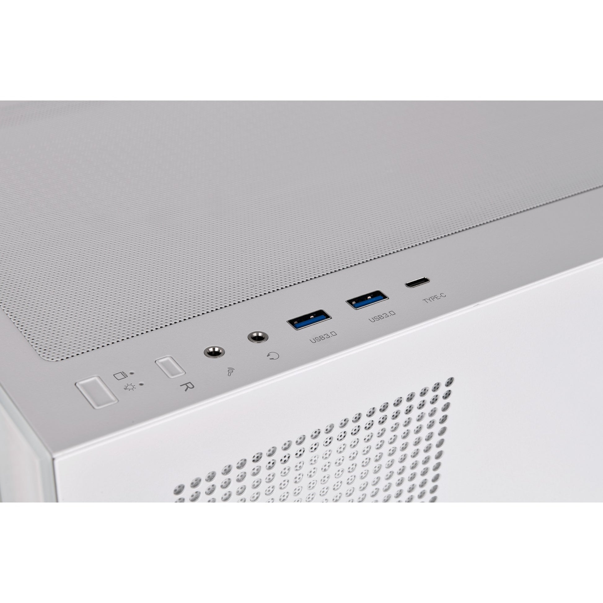 Thermaltake View 270 tg argb - Snow Midi-Tower-Gehäuse (weiß | 2x USB-A | 1x USB-C | RGB | gehärtetes Glas)