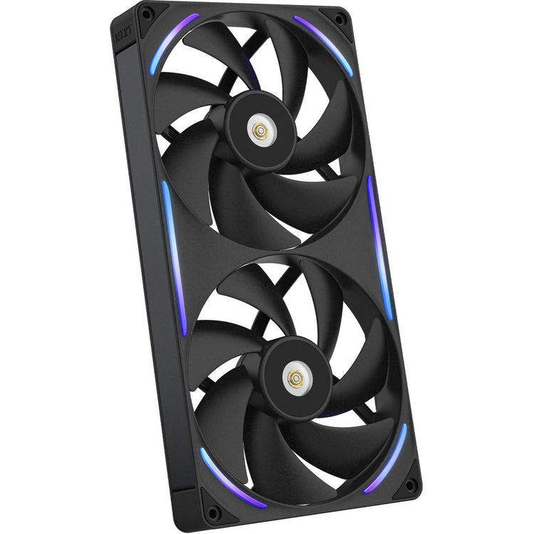 Nzxt Performance Fan F280x RGB-Gehäuselüfter (schwarz, 2 Stück, 280 x 140 x 30 mm, PWM)