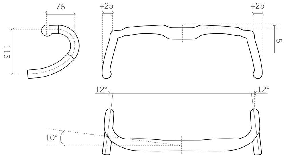 FSA AGX K-Wing Carbon-Gravel-Lenker