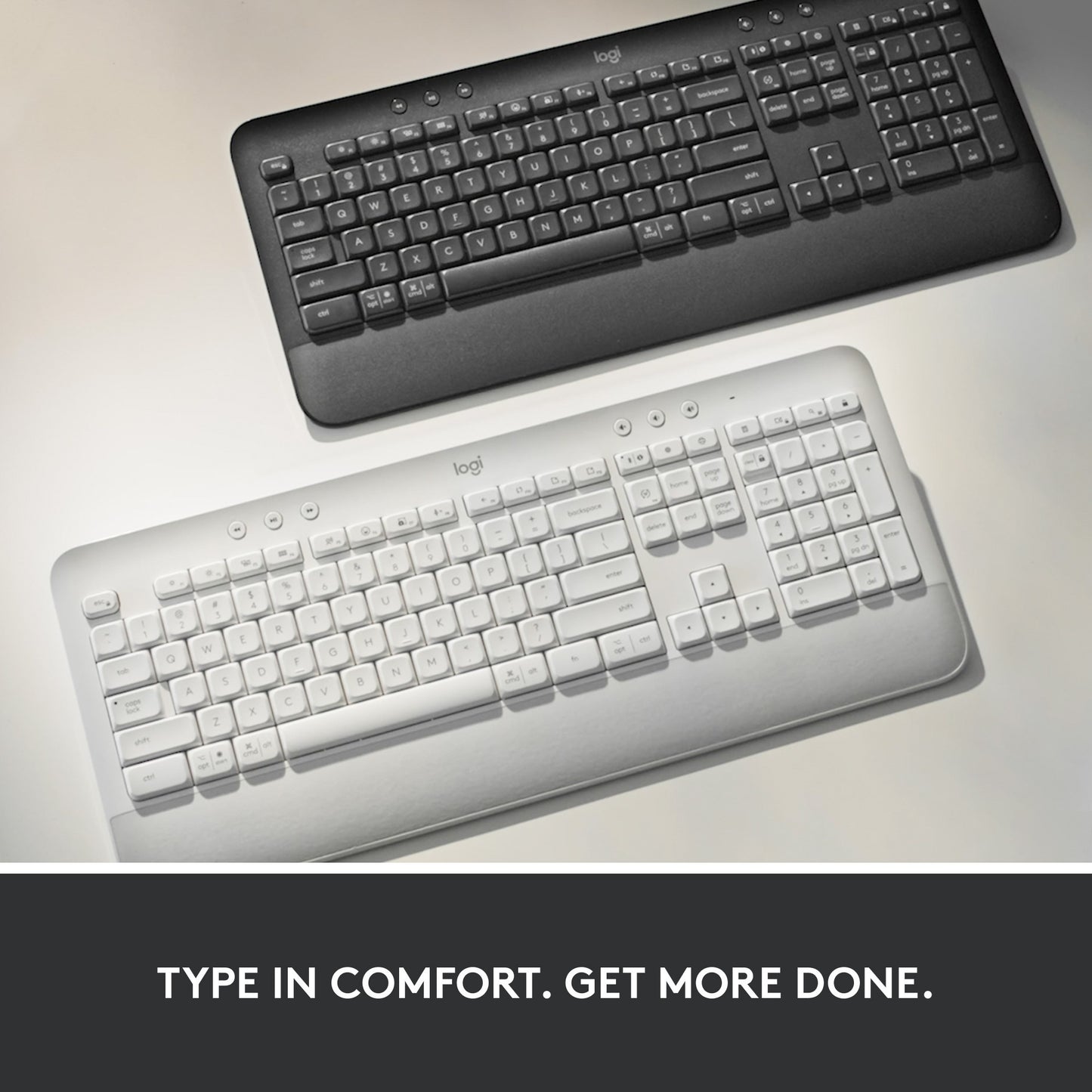 Logitech Signature K650 Kabellose Komfort-Tastatur
