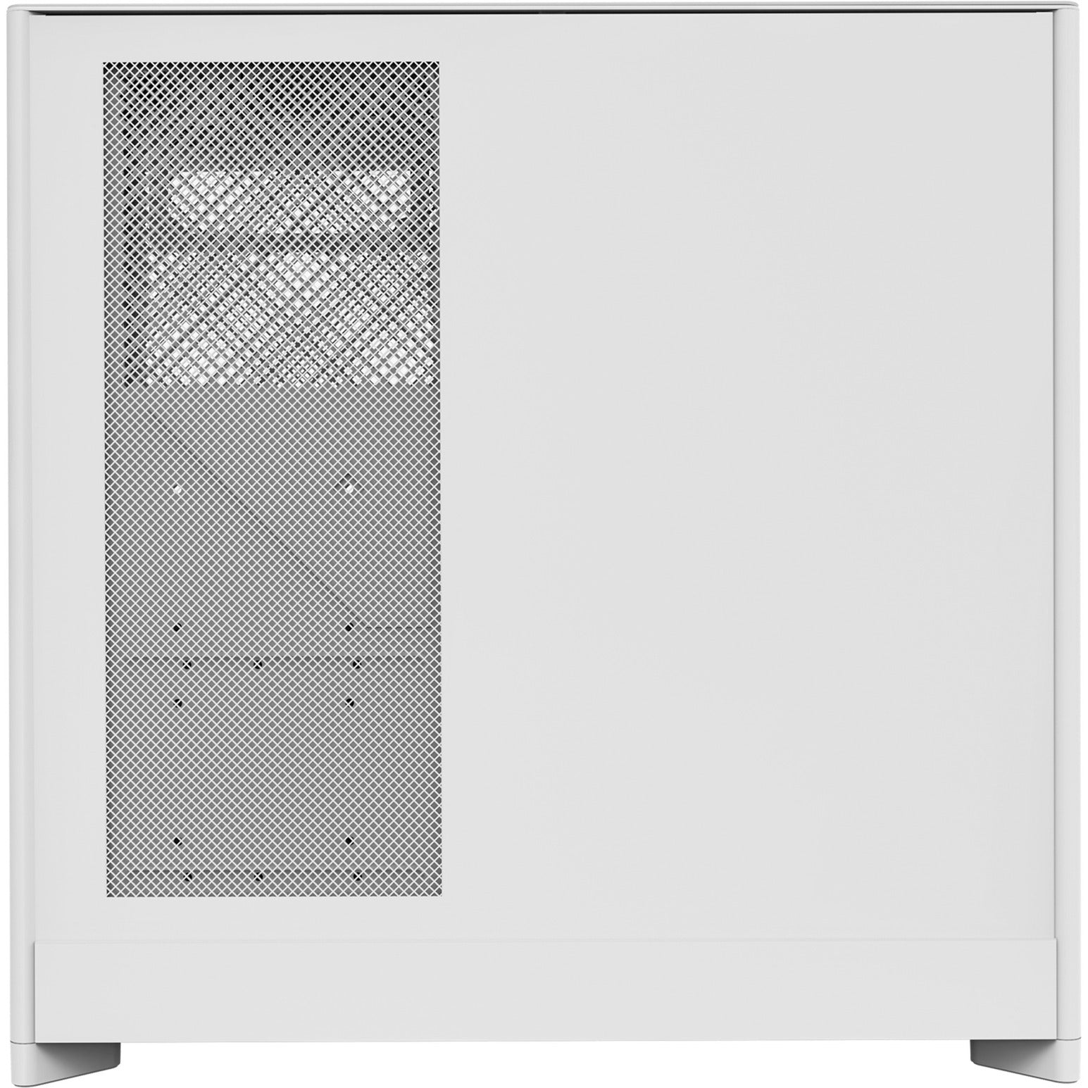 Montech HS02 Midi-Tower-Gehäuse (weiß | 2x USB-A | 1x USB-C | RGB | gehärtetes Glas)