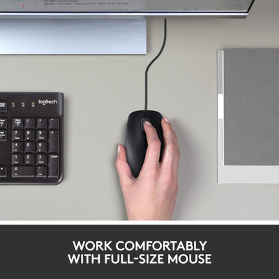 Logitech B100 Optische USB-Maus für Unternehmen