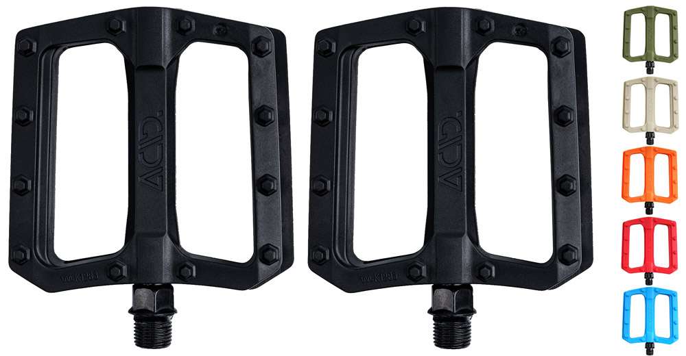 Flache Pedale von Acid Flat C3-ZP