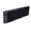 Alphacool nexxxos hpe-30 Vollkupfer 360-mm-Kühler (schwarz)