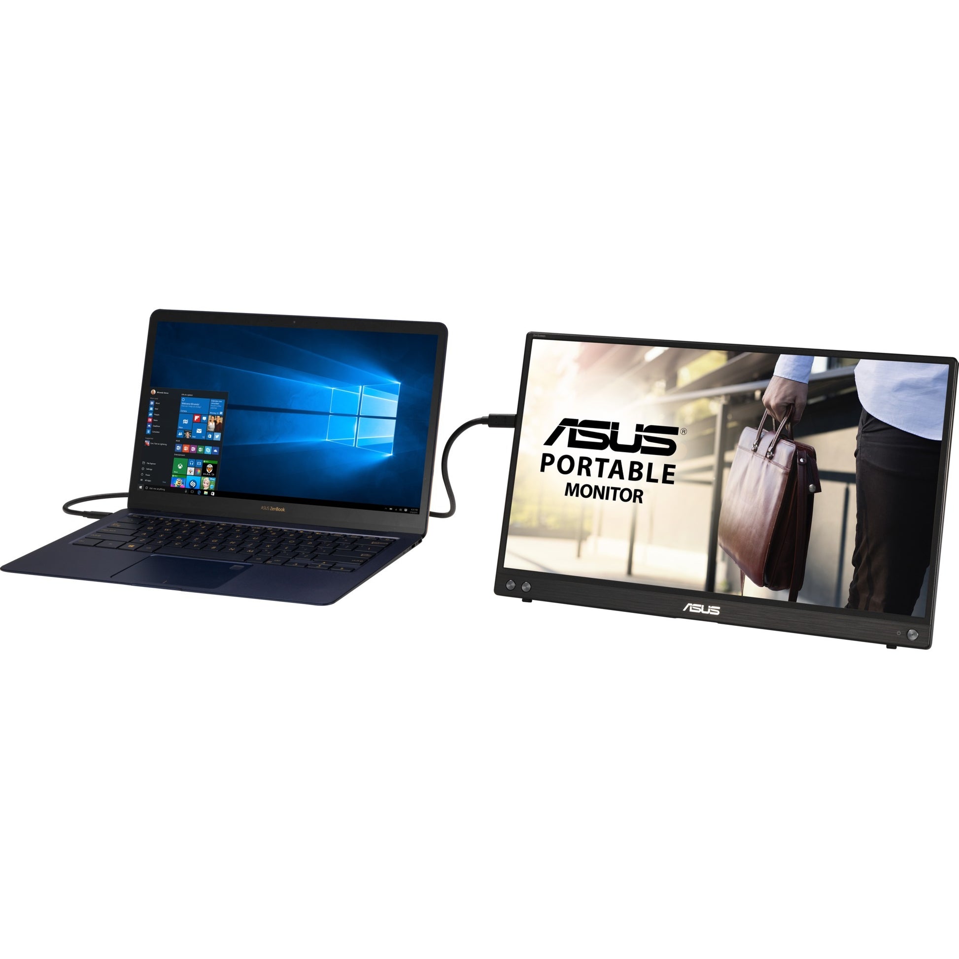Asus zenscreen mb16acv 16 Monitor (schwarz, USB-C)