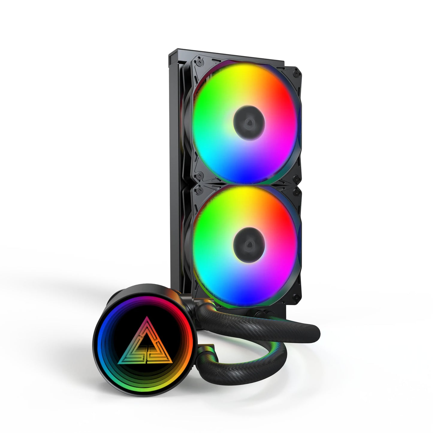 Montech Lightflow ArGB 240 Wasserkühlung (schwarz)