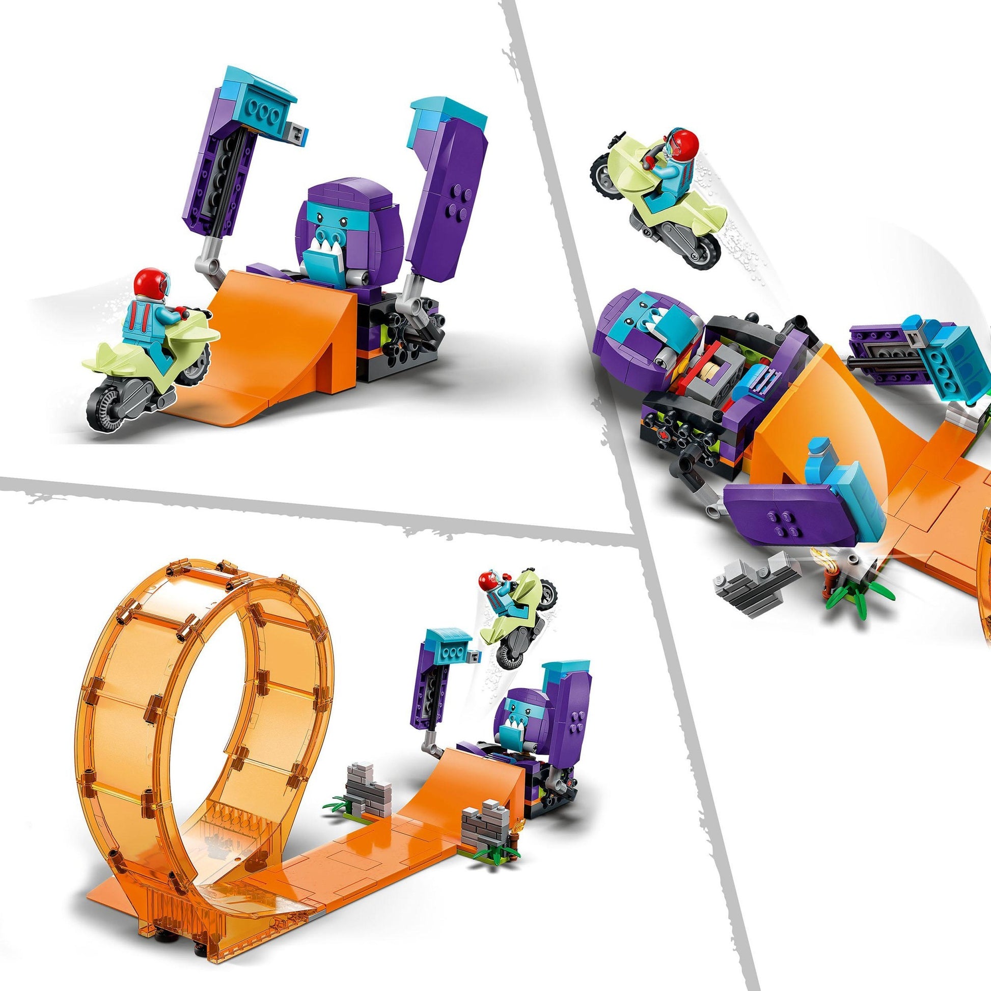 Lego Lego City 60338 Crossing Chimpanzee Stunt Loop