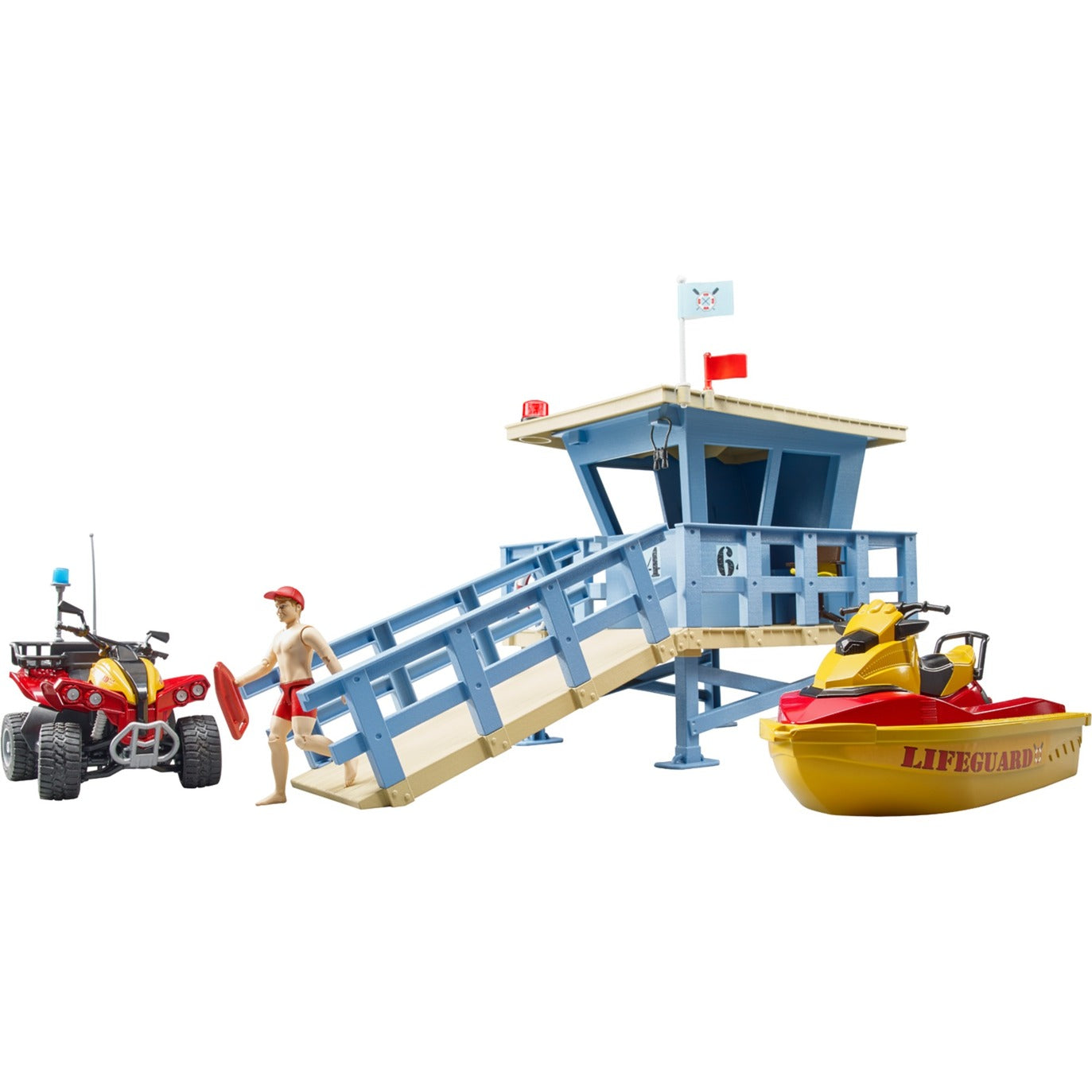 Bruder Bworld Rescue Brigade Station