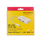 Delock USB-C> VGA HDMI DVI - afbeelding 2