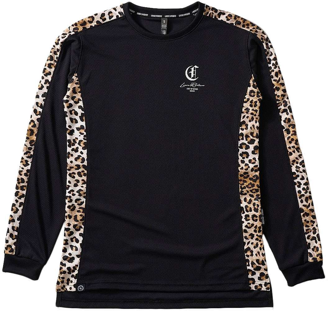 Loose Riders Leopard – Damen-Langarmtrikot