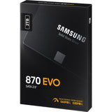 Samsung MZ-77E2T0B 870 EVO SSD, 2 TB, 2,5, SATA3, 6 Gbit / s, 3D V-NAND, 560 550 MB S., 512 MB GDR4 - afbeelding 8