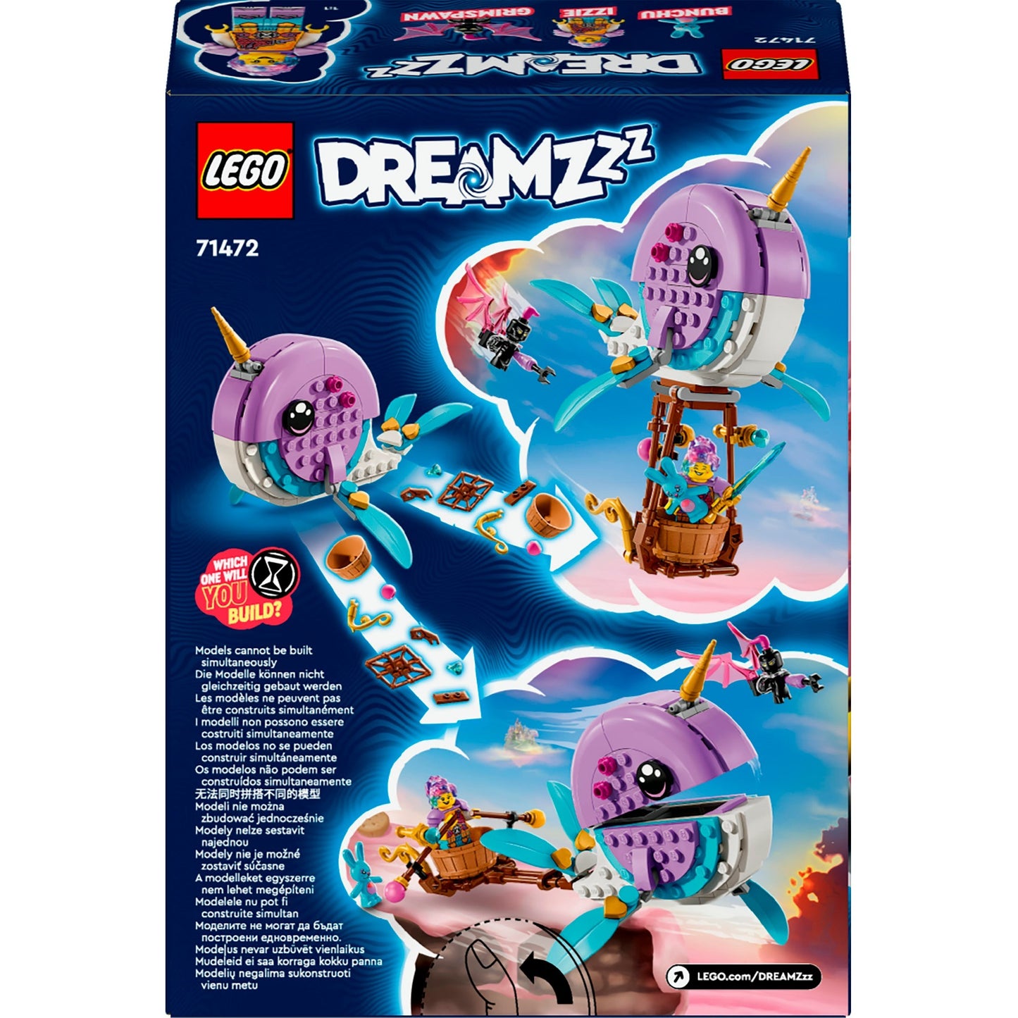 Lego Lego Dreamzzz 71472 Izzies Narwal Air Ballon