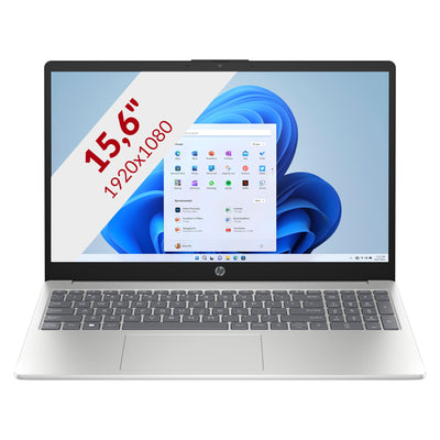 HP 15-fd1252ndx 15,6 Laptop (Silber | Core 5 120u | Intel-Grafik | 8 GB | 512 GB SSD)