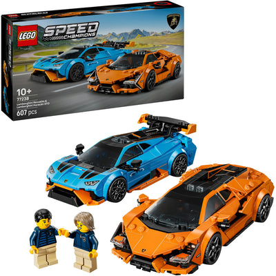 Lego Speed ​​Champions 77238 Lamborghini Revuelto und Huracan Sto