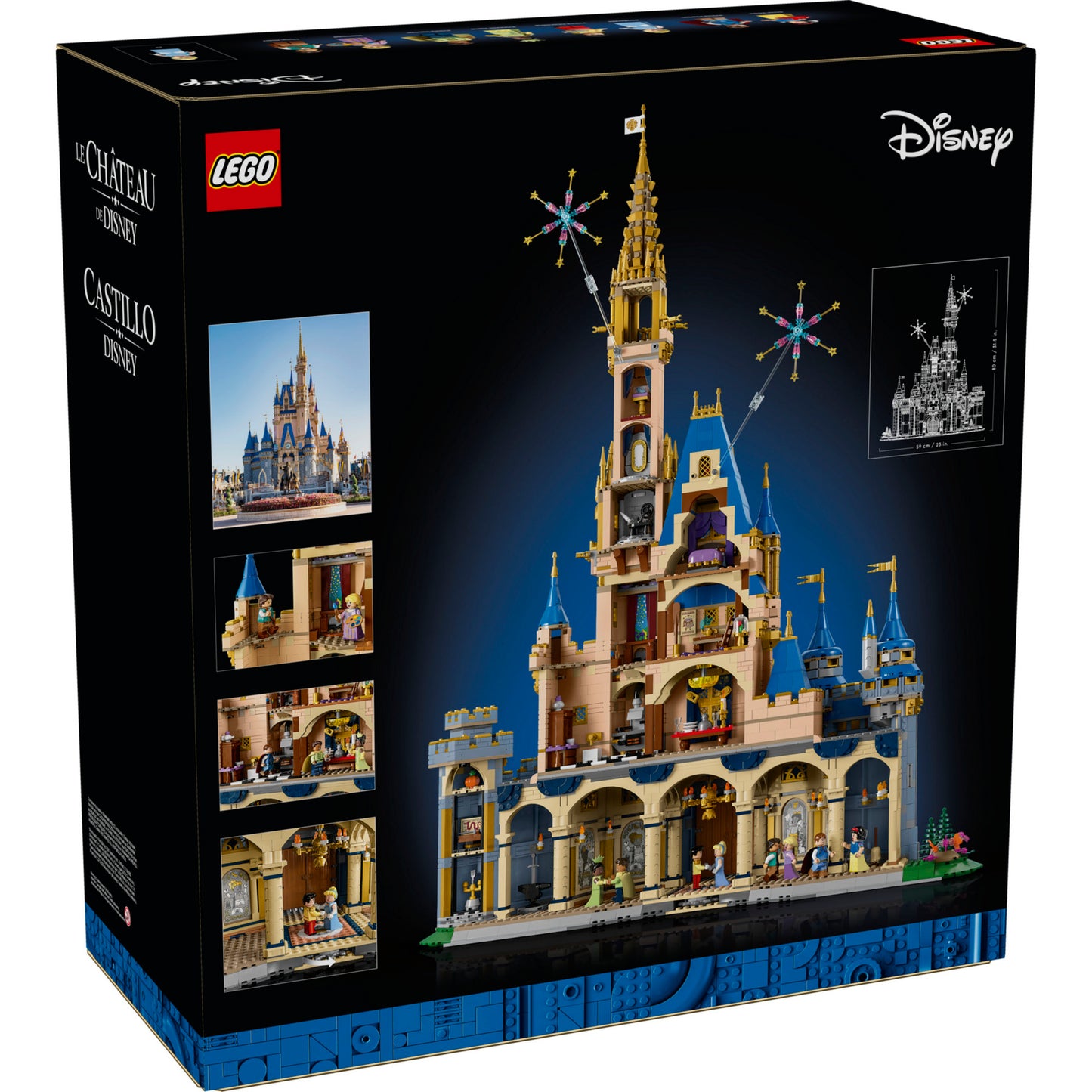 Lego Disney – Disney-Schloss-Konstruktionsspielzeug (43222)