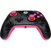 Powera Advantage Plus kabelgebundener Controller für Xbox Series X|s – Palmen im Mondlicht (Rosa, Xbox Series X|s, Xbox One, PC)