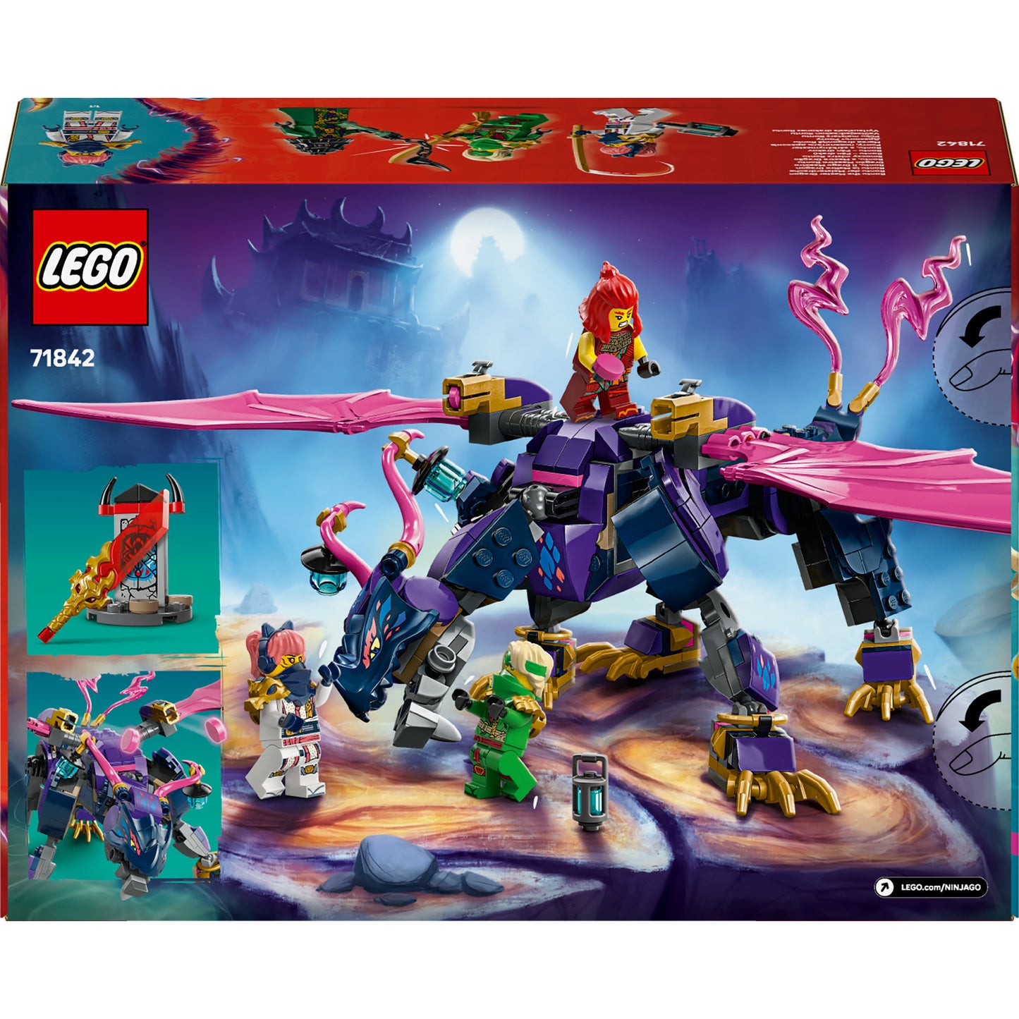 LEGO 71842 Ninjago Rontu der Meisterdrache