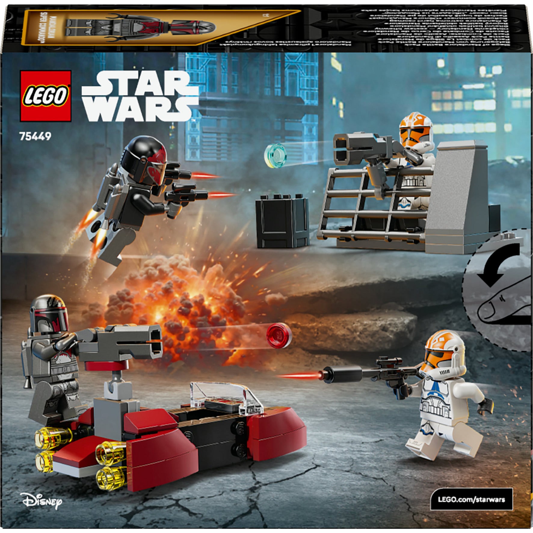 Lego Star Wars TM 75449 Siege of Mandalore Battle Pack | 2 Stk