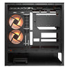 Cougar cfv235 Midi-Tower-Gehäuse (schwarz | 2x USB-A | 1x USB-C | RGB | gehärtetes Glas)