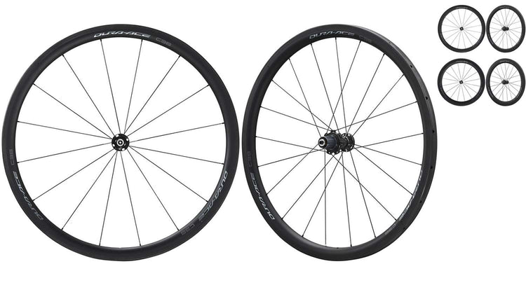 Shimano Dura Ace WH-R9200-TU 28 Rohr-Carbon-Laufradsatz