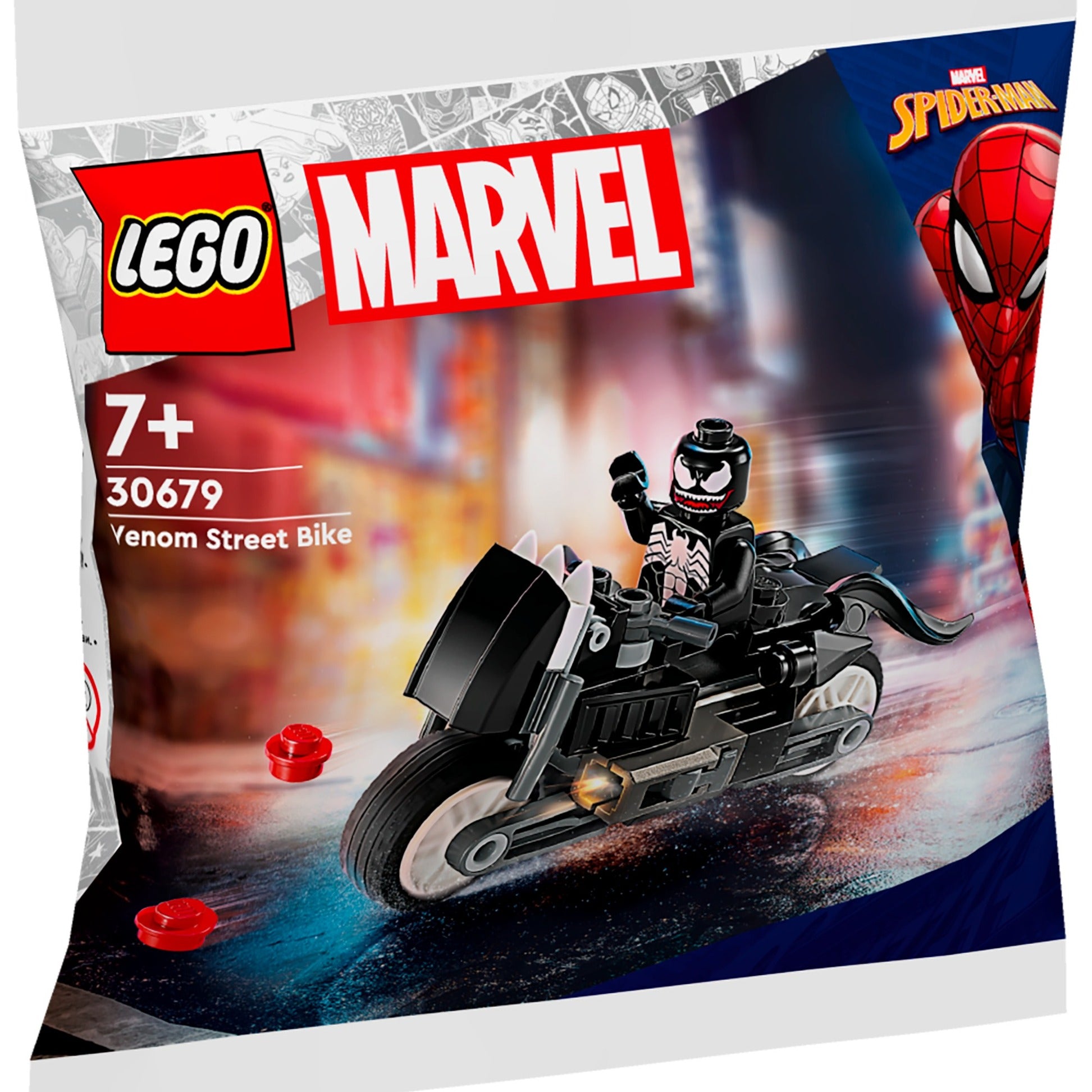 Lego Marvel – Bauspielzeug „Venom Street Bike“ (30679)