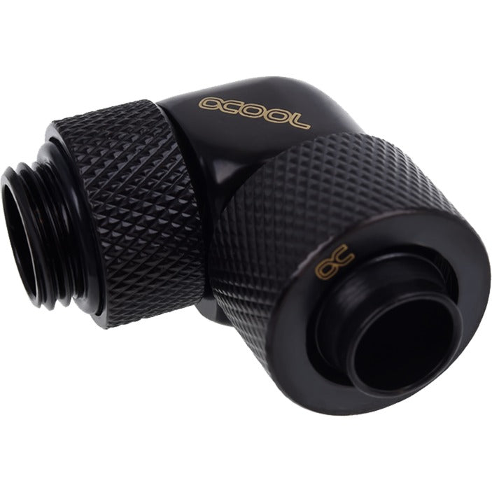 Alphacool Eiszapfen 13 10mm Klemmverschraubungsanschluss (schwarz, auf der Gewindeseite drehbar)