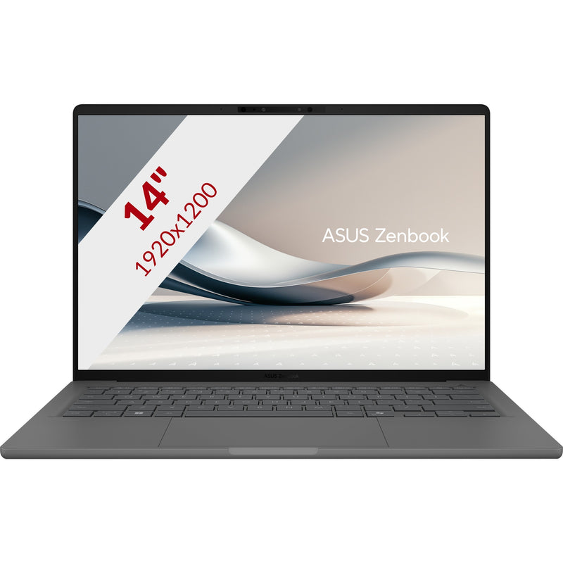 Asus ZenBook A14 UX3407QA-QD237W 14 Copilot+ Laptop (Grau | Snapdragon X1-26-100 | Adreno GPU | 16 GB | 1 TB SSD)