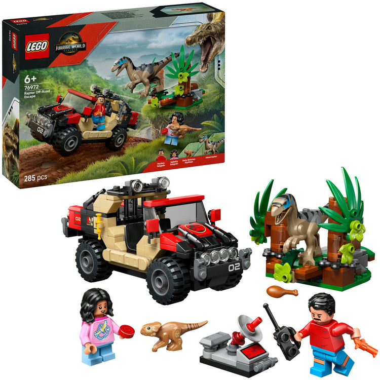 Lego Jurassic World 76972 Offroad -Lautstärke