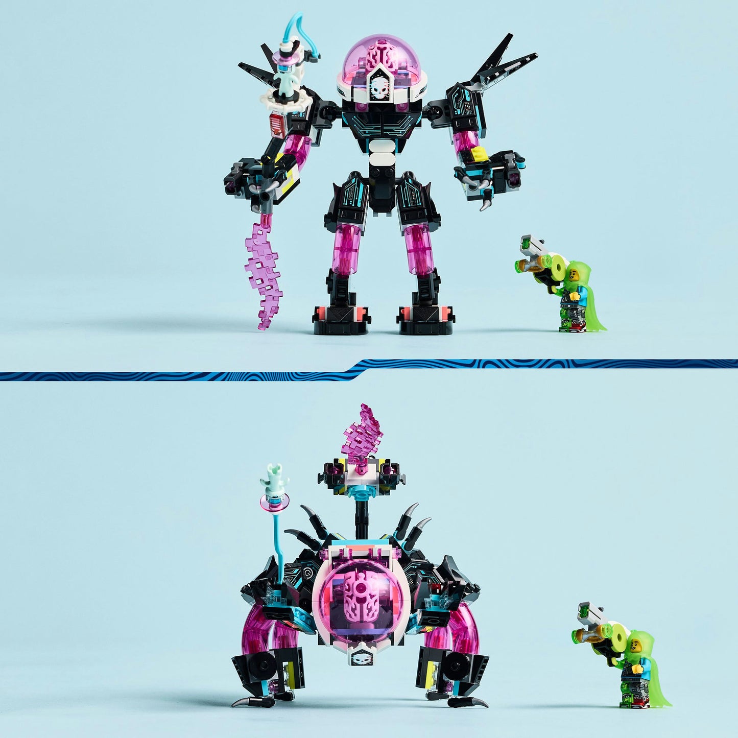 LEGO 71495 Dreamzzz Mateo gegen Cyber ​​Brain Mecha