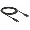 Delock Superspeed USB-C 3.1 Gen1 männlich> weiblich