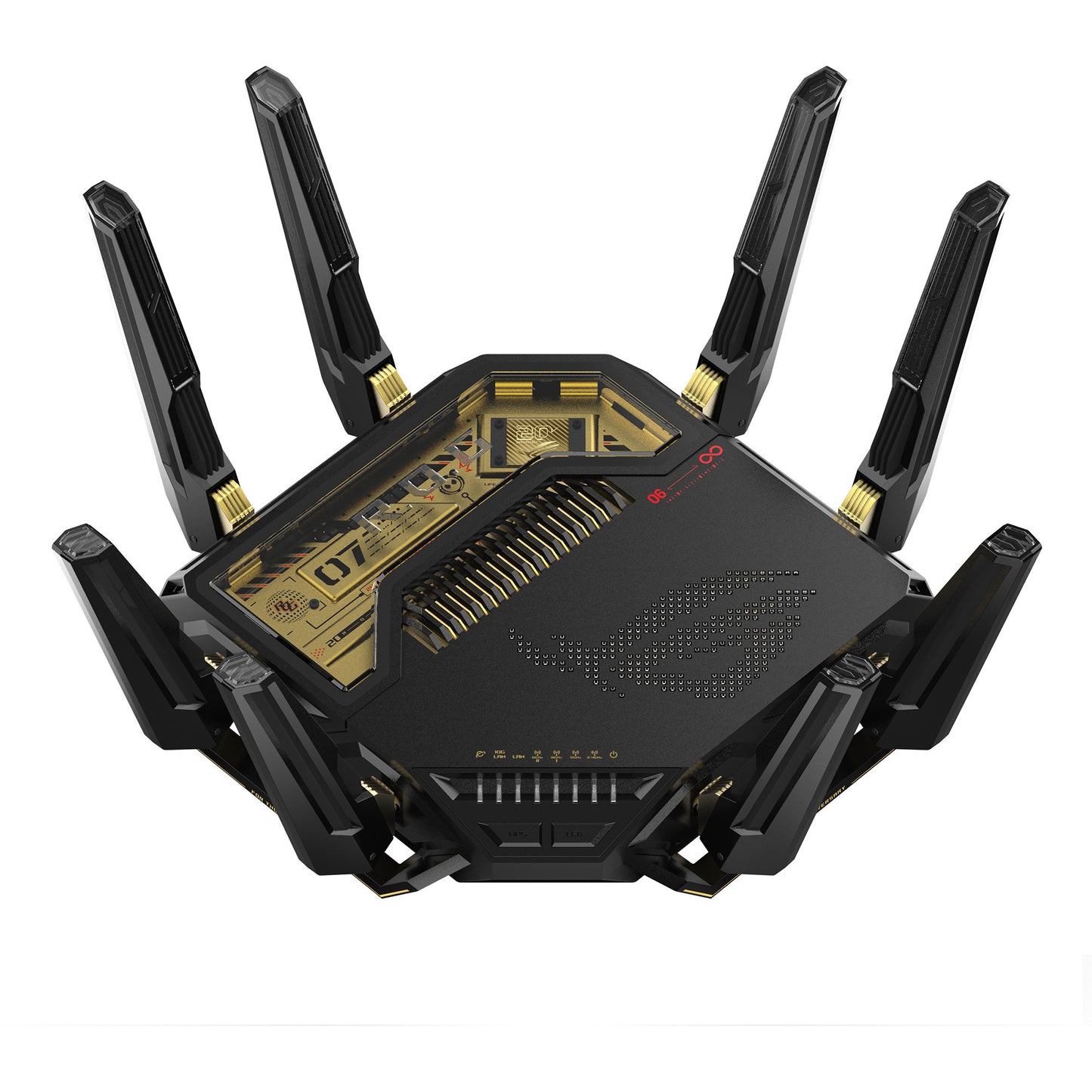 Asus Rog Rapture GT-BE98 20th Anniversary Edition Router (schwarz)