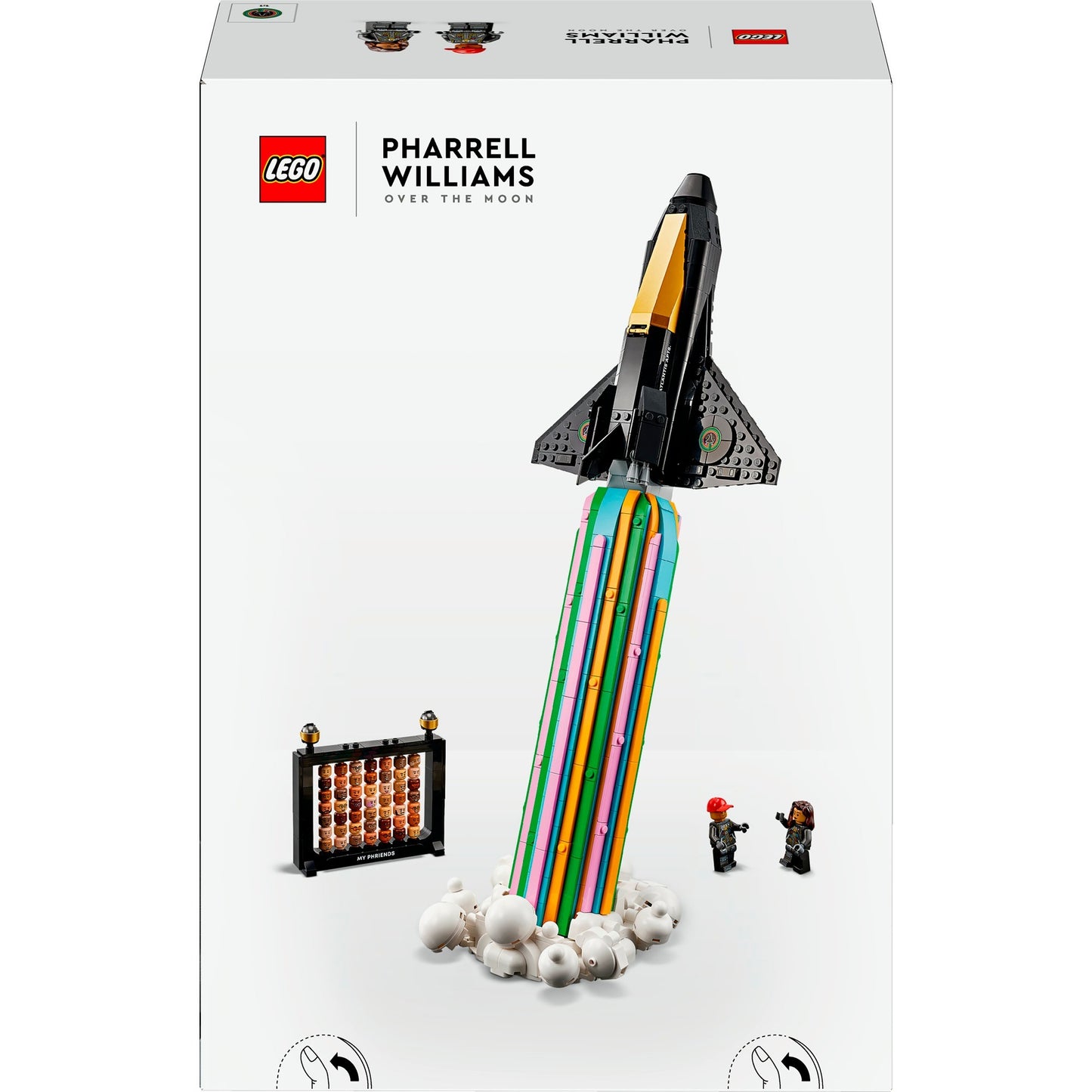 Lego-Ikonen – Mit Pharrell Williams Konstruktionsspielzeug zum Mond (10391)