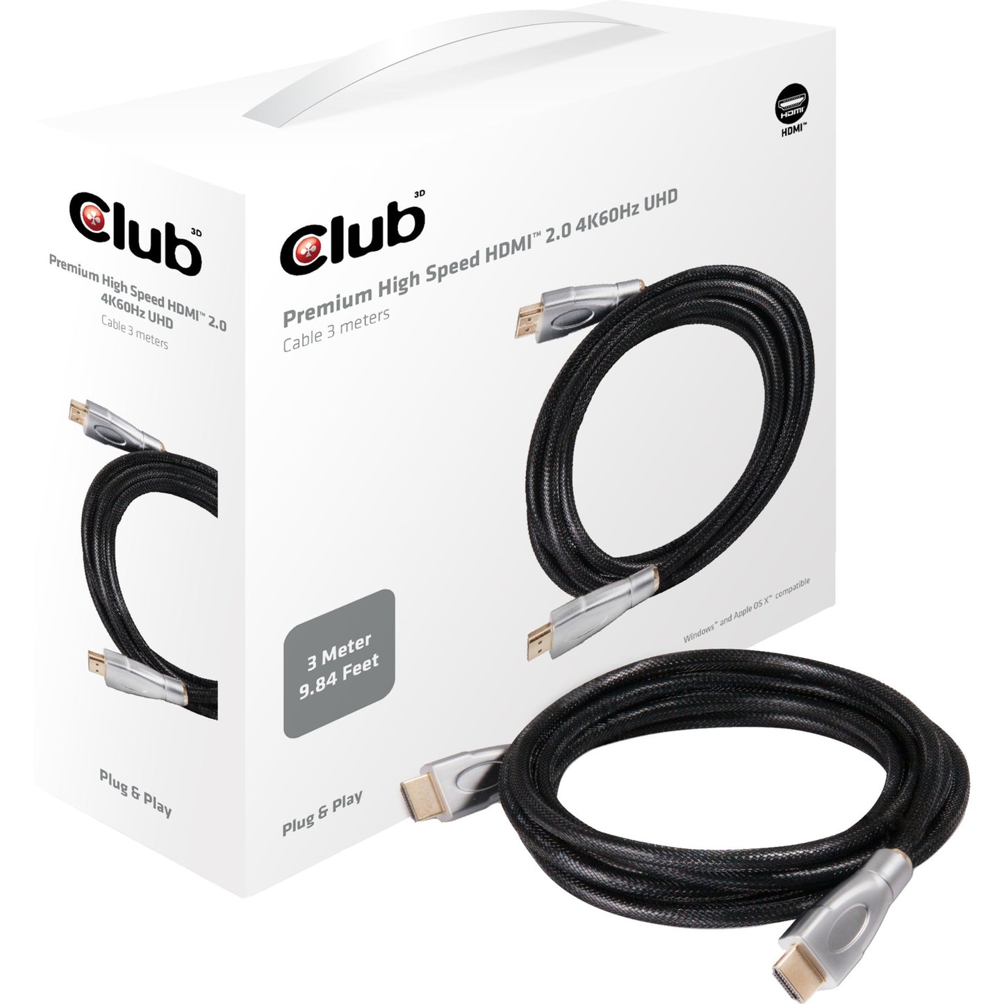 Club 3d HDMI 2.0 Premium UHD