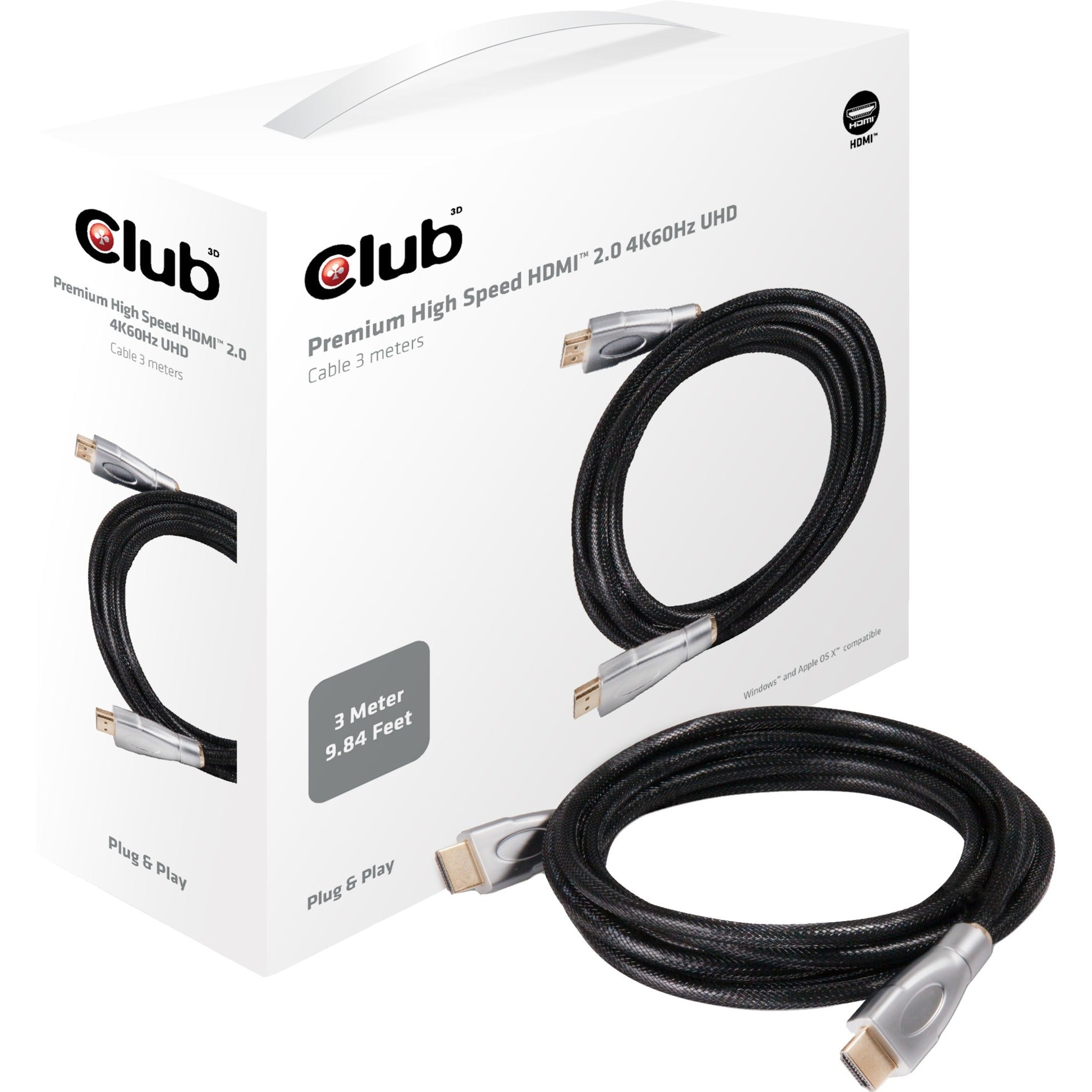 Club 3d HDMI 2.0 Premium UHD