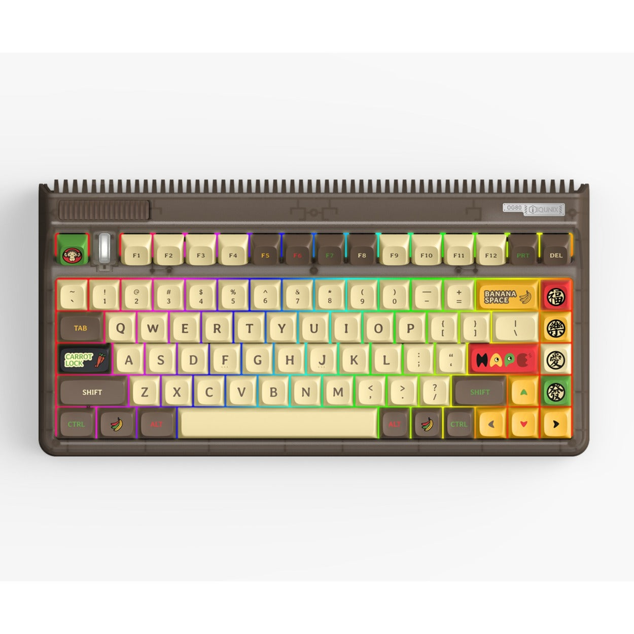 Iqunix OG80 Happy Afe drahtlose mechanische Tastatur