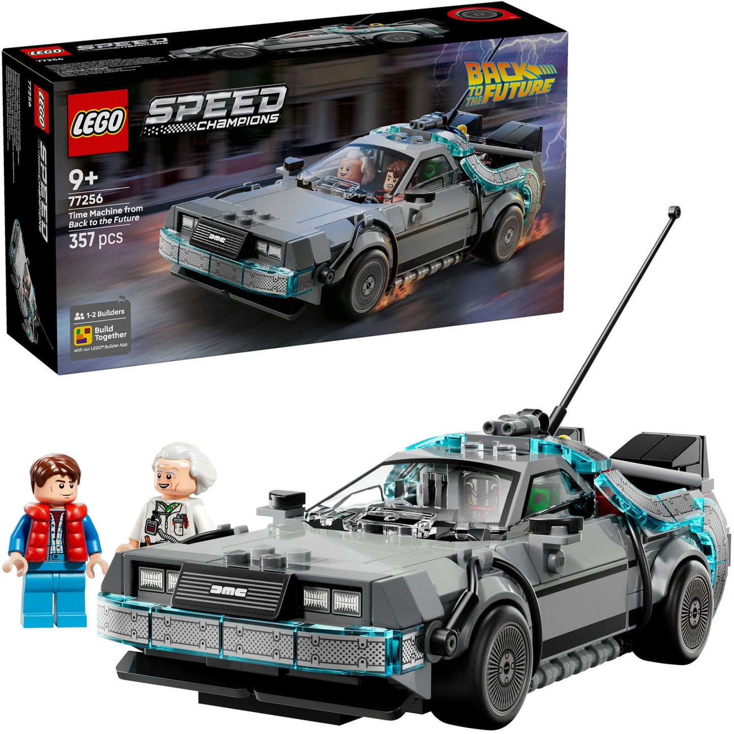 Lego Speed Champions 77256 Zeitmaschine aus Zurück in die Zukunft