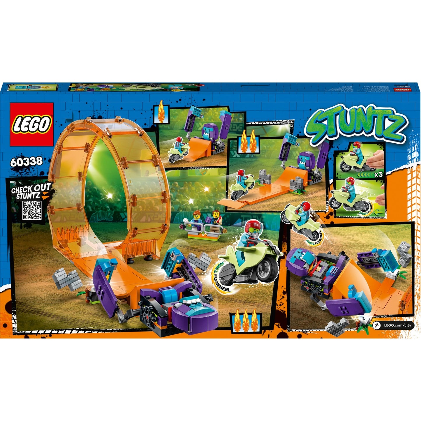Lego Lego City 60338 Crossing Chimpanzee Stunt Loop