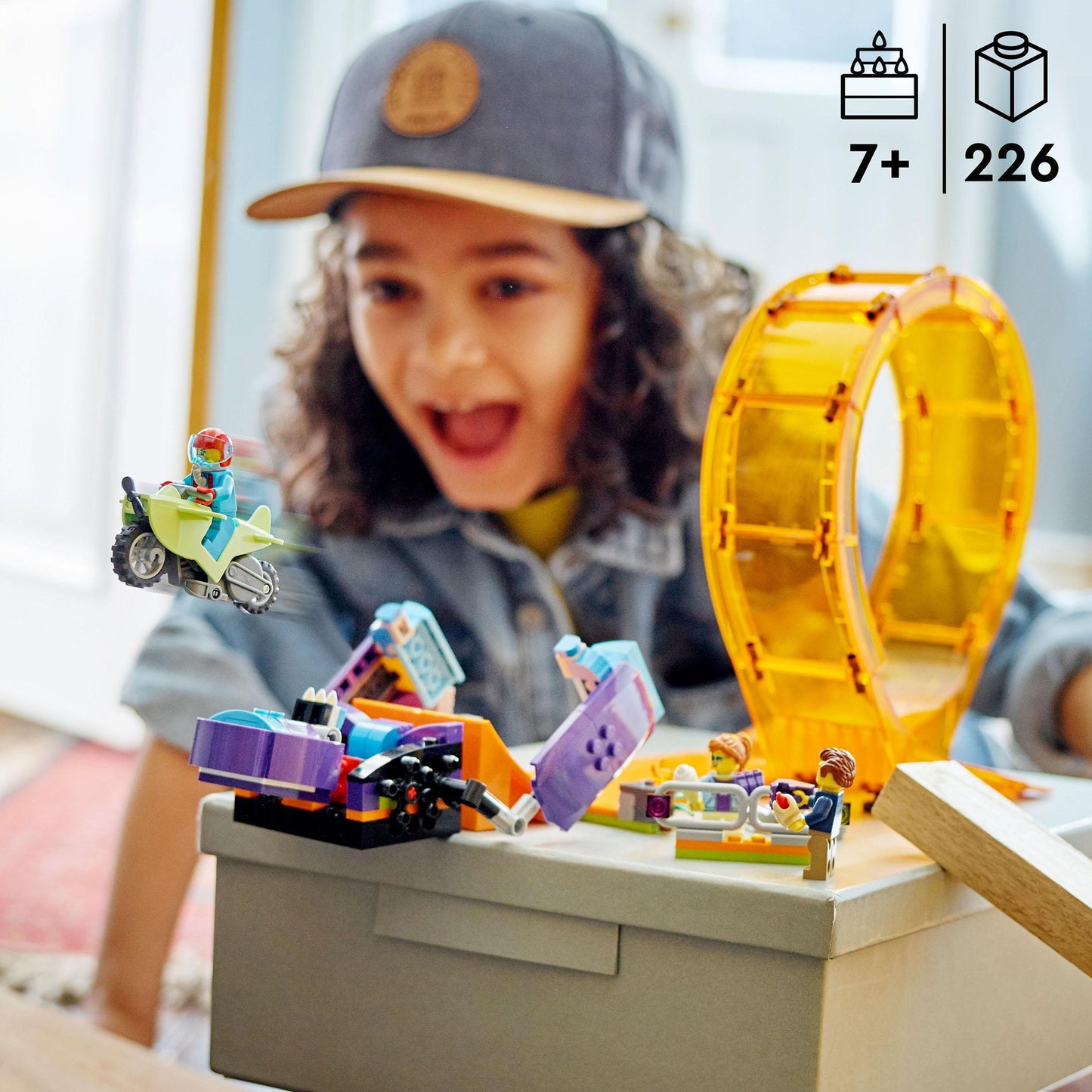 Lego Lego City 60338 Crossing Chimpanzee Stunt Loop