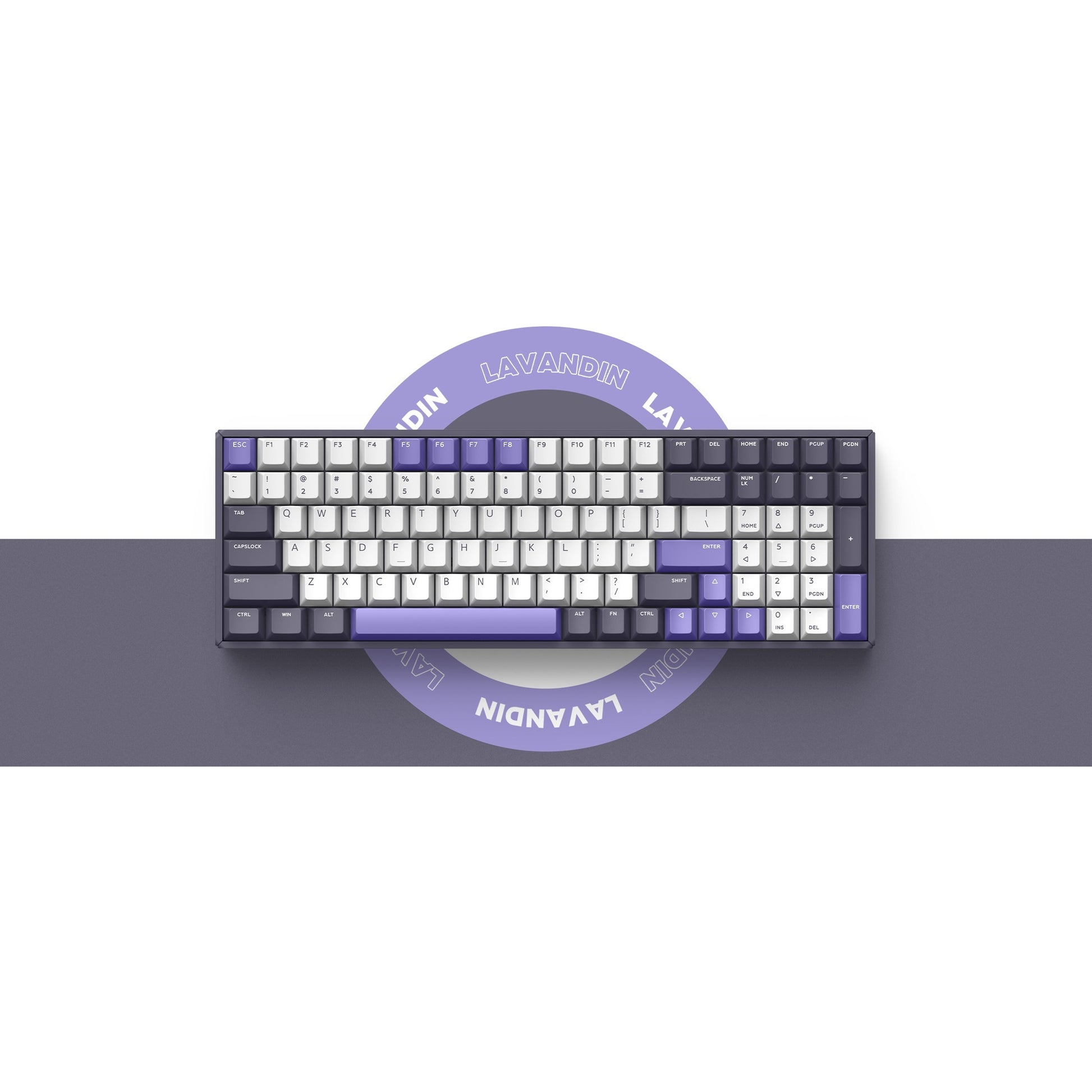 Iqunix F97 Lavandin Wireless mechanischer Tastatur