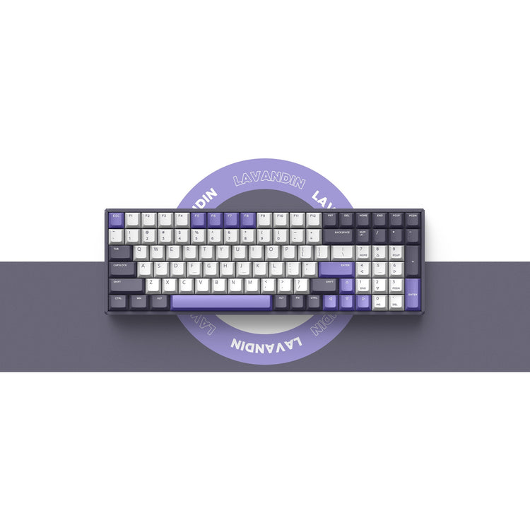 Iqunix F97 Lavandin Wireless mechanischer Tastatur