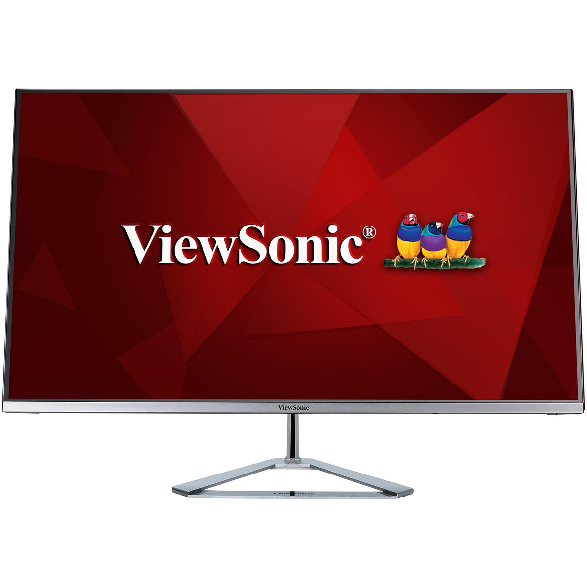Viewsonic vx3276-mhd-3 31,5 Monitor (Schwarz (matt) Silber, 1x HDMI, 1x DisplayPort, VGA, Audio)