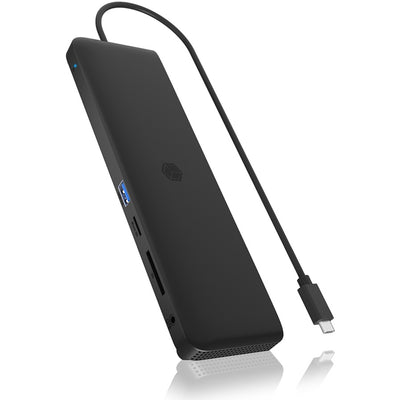 Icy Box IB-DK2116-C 11-in-1 Mobile Docking Station mit TRI