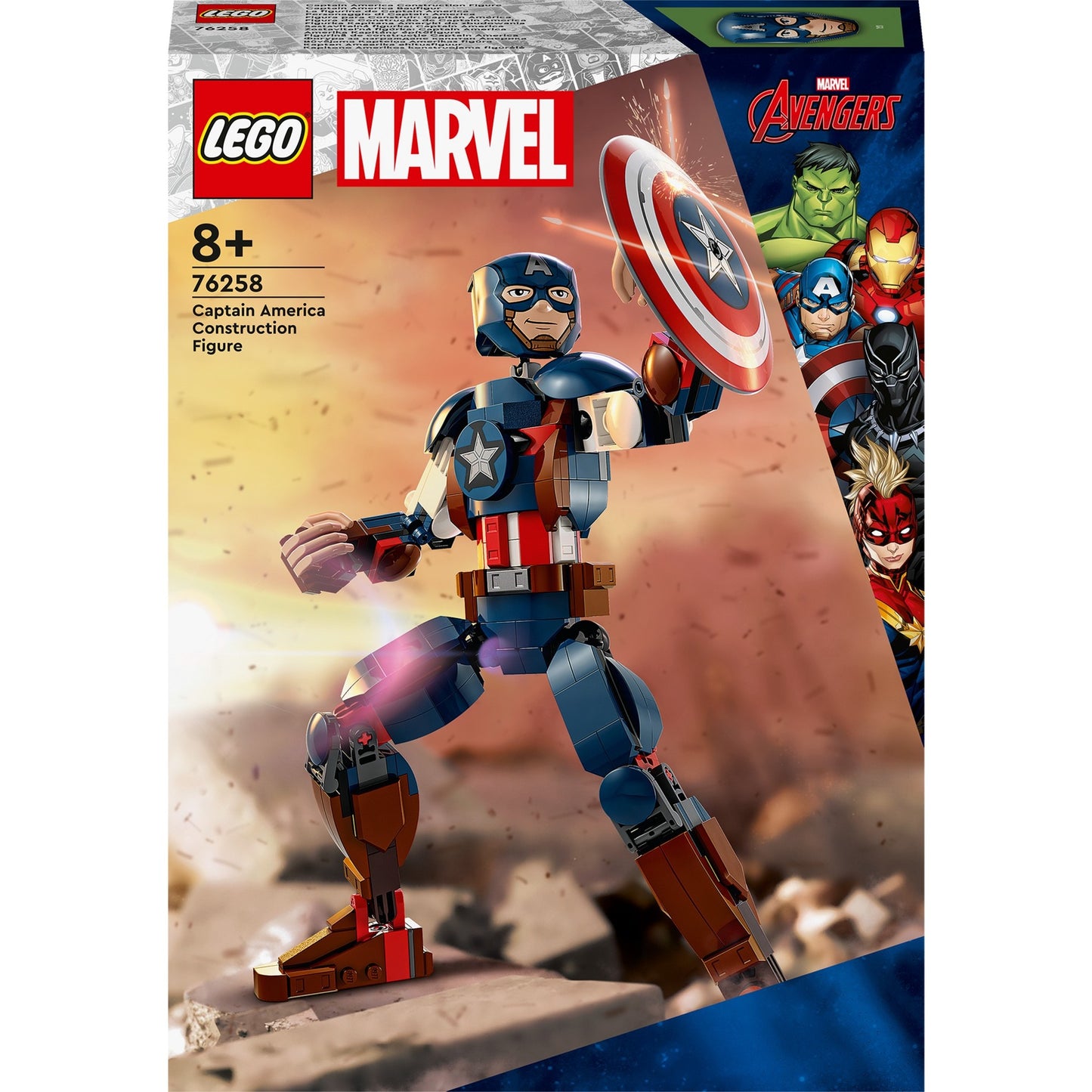 Lego Lego Super Heroes 76258 Captain America Construction Figur