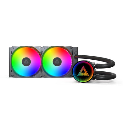 Montech Lightflow ArGB 240 Wasserkühlung (schwarz)